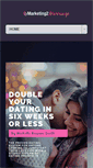 Mobile Screenshot of marketing2marriage.com